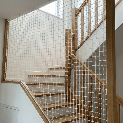 Professional staircase safety nets installation in Vijayawada