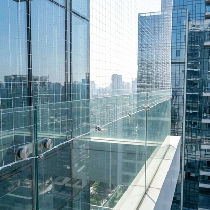 Professional glass safety nets installation in Vijayawada