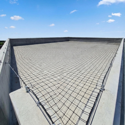 Anti seagull nets installation in Vijayawada