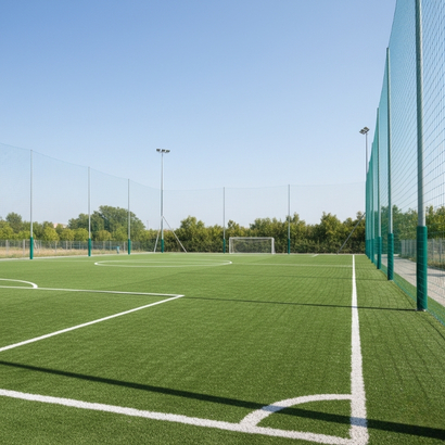 Football ball stop nets installation in Kurnool