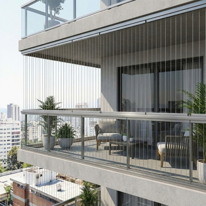 Stainless steel grill installation project in Vijayawada