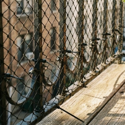 Pigeon safety nets installation for healthcare facility in Vijayawada