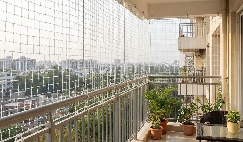 Building Pigeon Safety Nets in Vijayawada