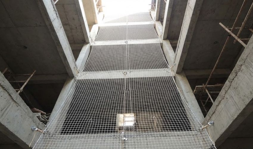 HVAC Duct Safety Nets Installation in Vijayawada